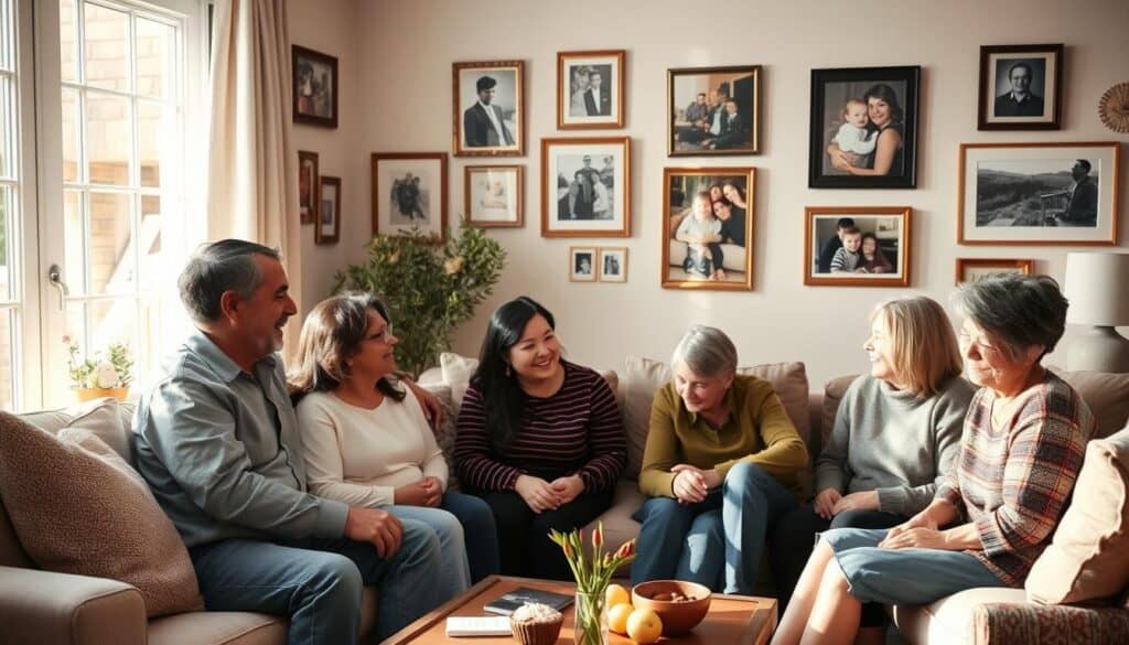 retratos de familia