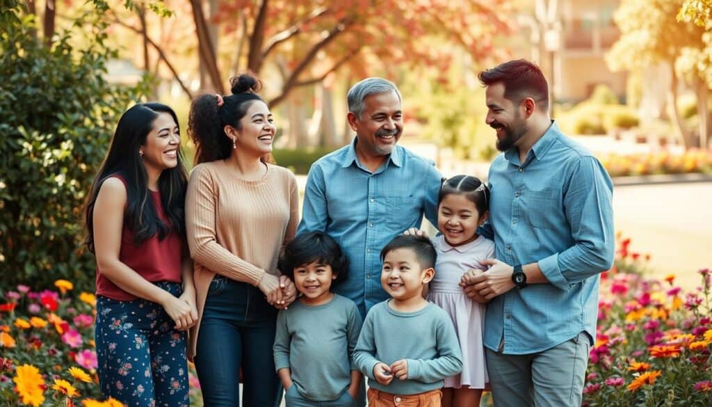 retratos de familia